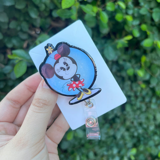 Miss Mouse Badge Reel