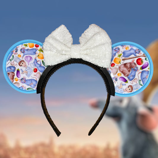 Rat Chef 2.0 Ears and Bow Only
