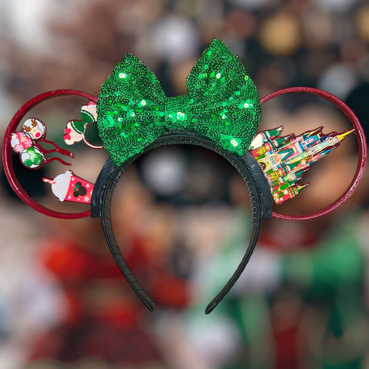Christmas Parks Favorite Things Ears and Bow Only Mouse Ears