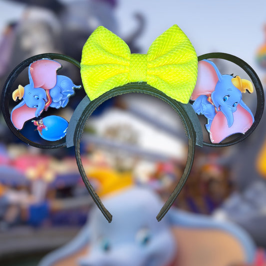 Flying Elephant Ears and Bow Only Mouse Ears