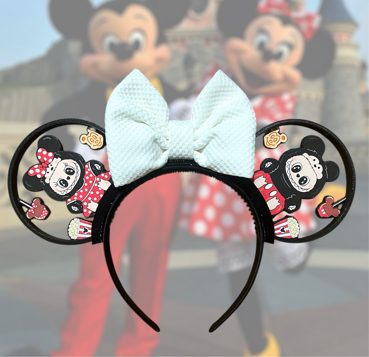 Labu bu Mouse and Snacks Ears and Bow Only