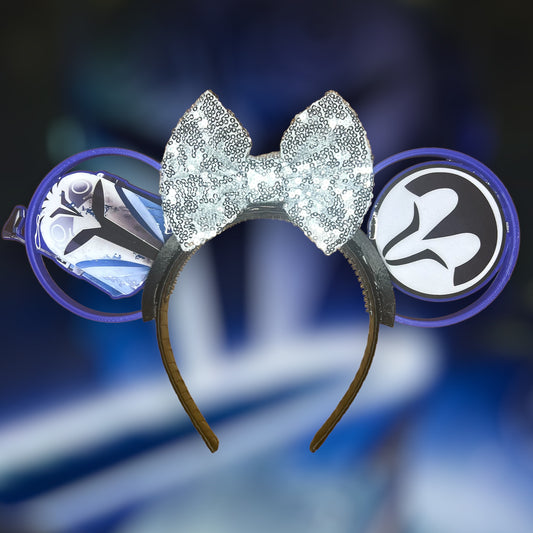Blue Soldier Ears and Bow Only
