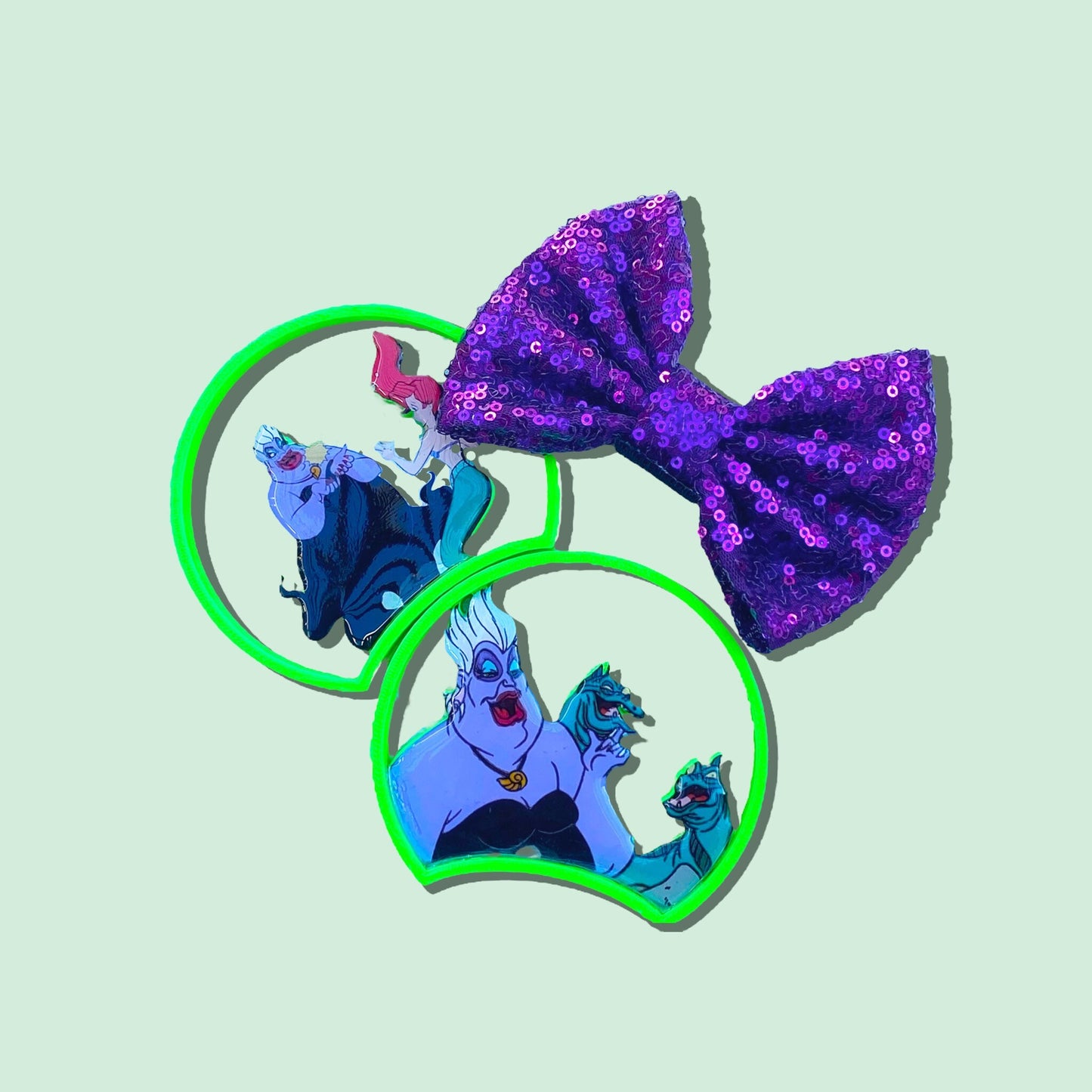 Sea Witch Ears and Bow Only Mouse Ears