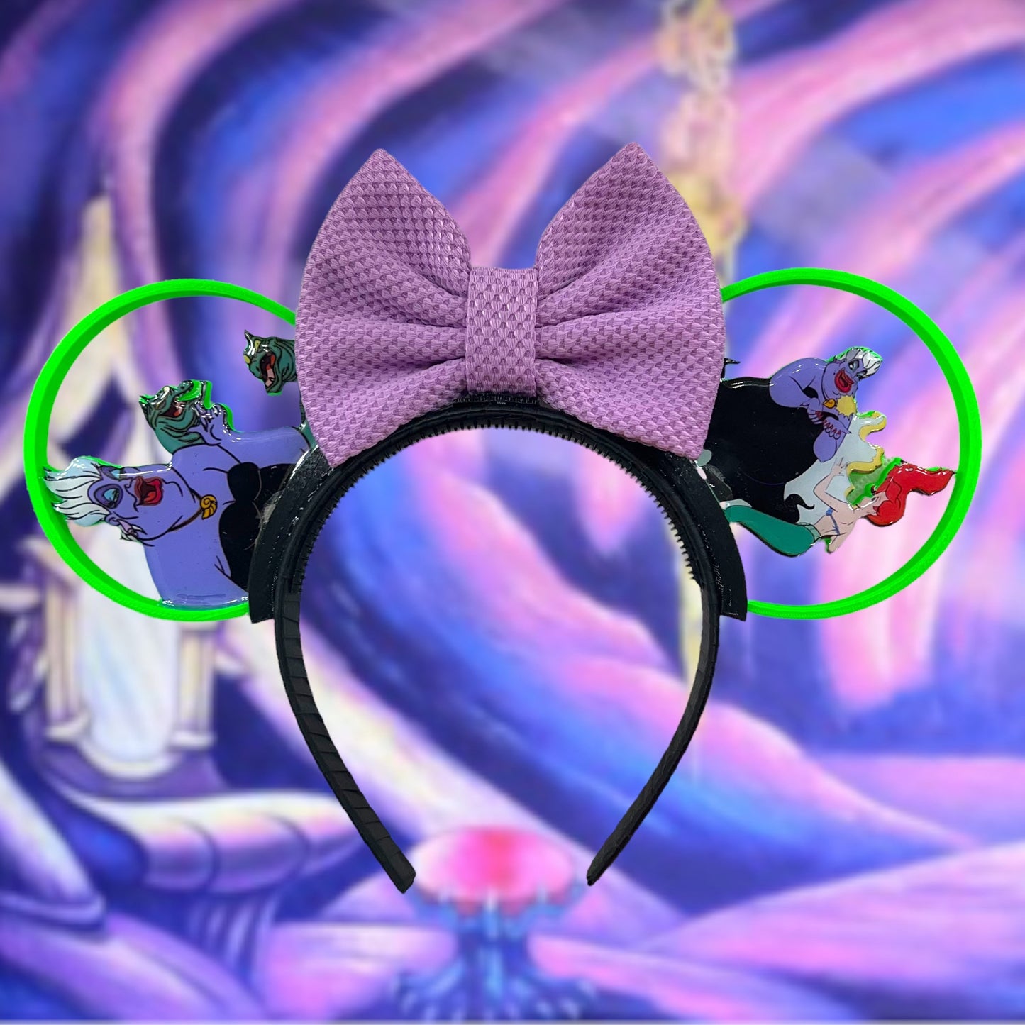 Sea Witch Ears and Bow Only Mouse Ears