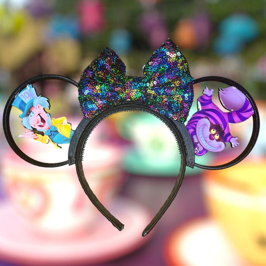 Mad Tea Party Ears and Bow Only