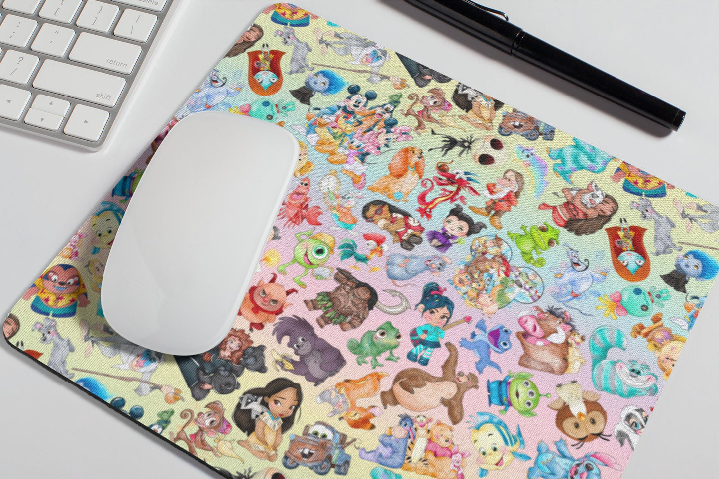 Mixed Characters 2.0 Mousepad 22x18x0.3cm