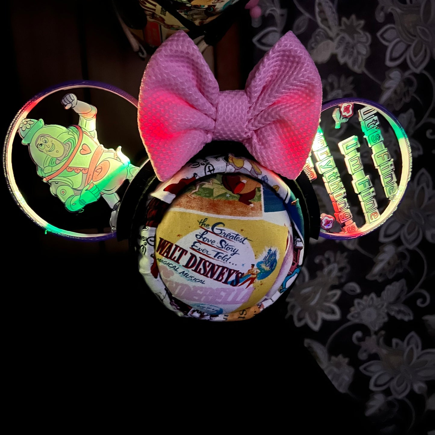 Mrs Nes Buzz Ears and Bow Only Mouse Ears