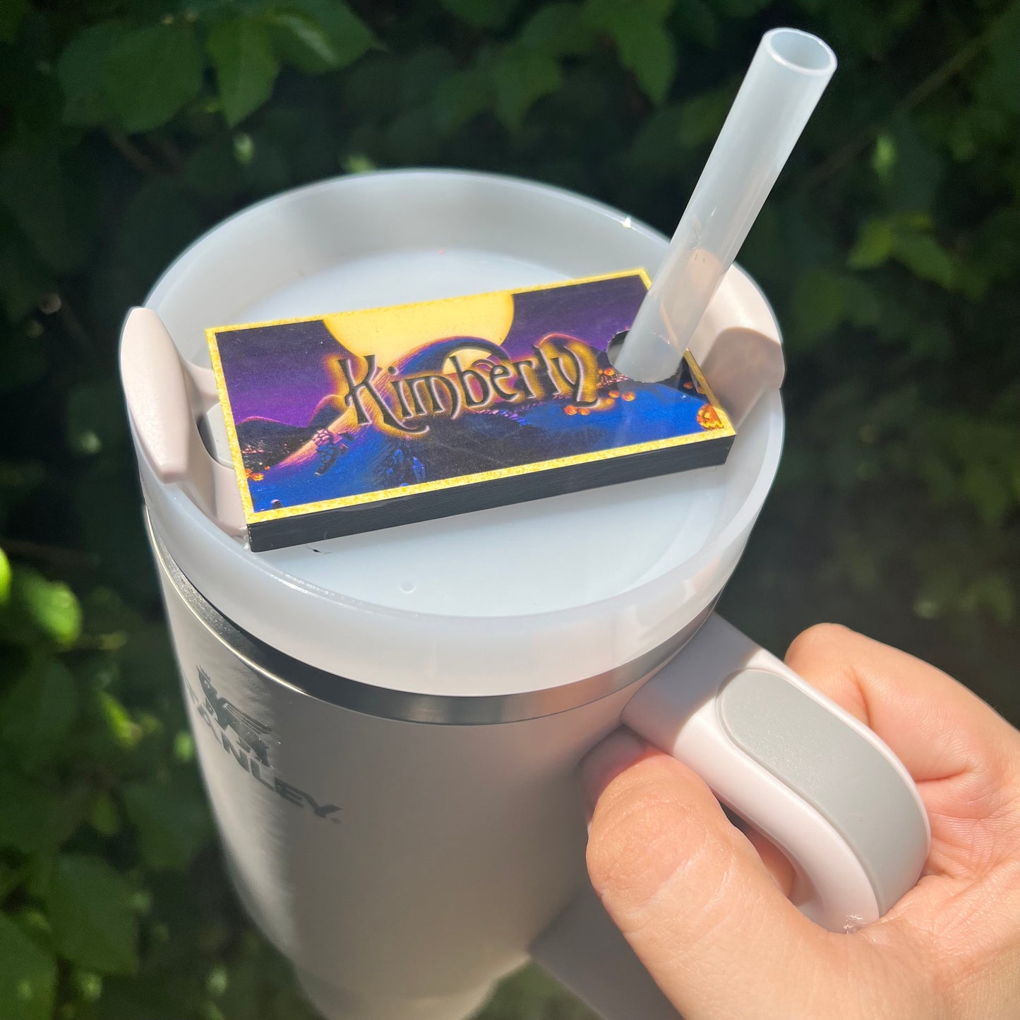 Halloween NBC Stanley Tumbler Name Plate